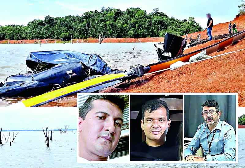 Ocupantes do helicóptero R44 morreram por politraumatismo