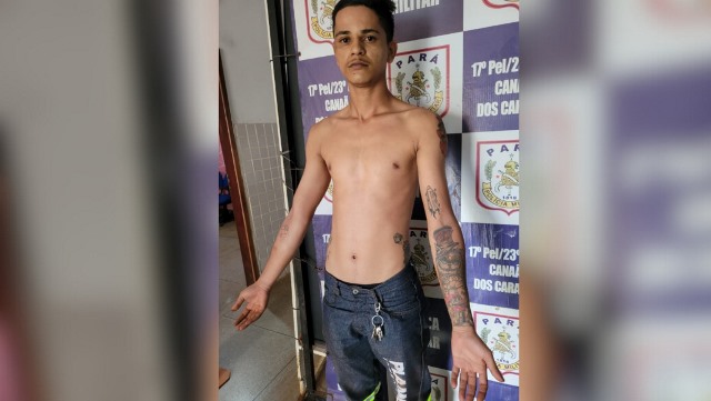 Jovem é preso no local de trabalho, suspeito de tráfico de drogas