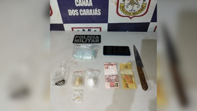 Suspeito de tráfico de drogas é preso em Canaã dos Carajás