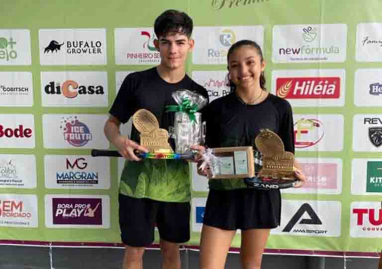 Jovens atletas de Tucuruí brilham na 1ª Etapa Paraense de Beach Tennis 2024