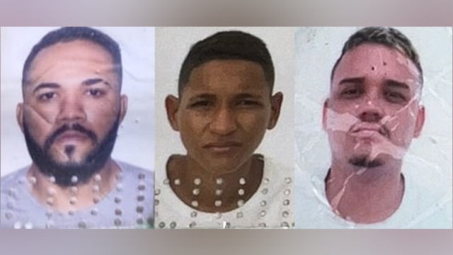 Trio armado até os dentes metralha três jovens no São Félix