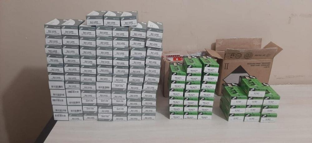 Caminhonete da Prefeitura de Pacajá transportava mais de 5 mil munições