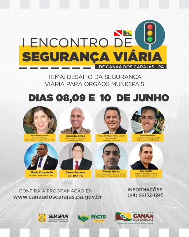 Canaã vai sediar evento para discutir desafios da Segurança Pública Viária