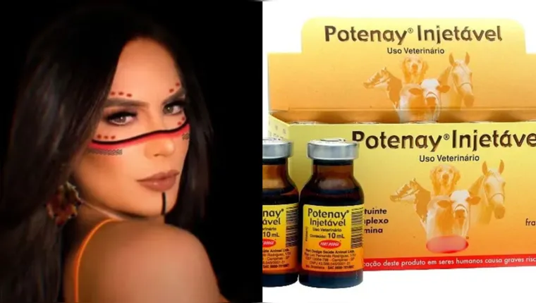 Djidja Cardozo usava medicamentos de uso animal 