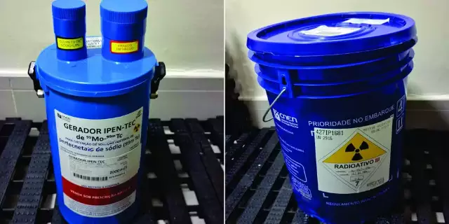 PM encontra recipientes de material radioativo furtado e prende três suspeitos