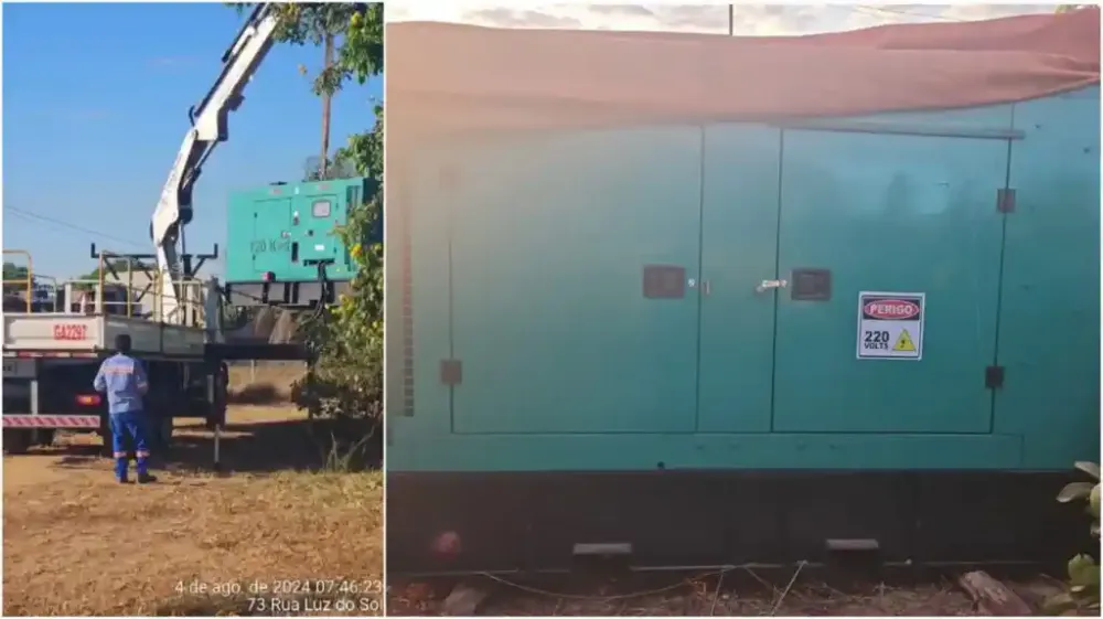 Ação da PM encontra em Canaã, um gerador roubado em Parauapebas