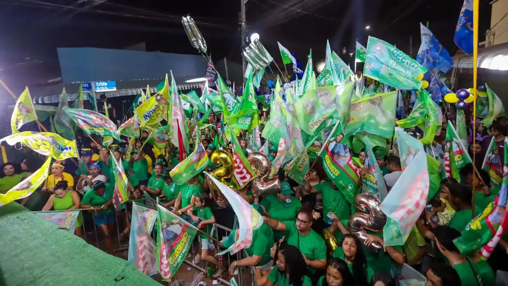 Em comício no Santa Vitória, Josemira destaca obras de infraestrutura e políticas sociais