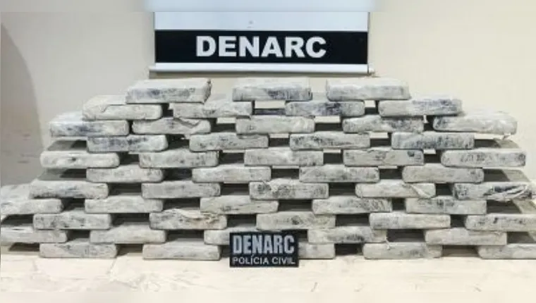 50 kg de cocaína são apreendidos em sacos de cimento no Pará