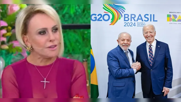 Ana Maria Braga viraliza ao chamar Joe Biden de Bin Laden