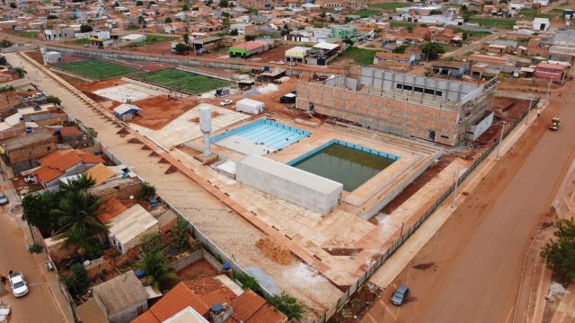 Obras do Complexo Esportivo de Canaã estão em fase final