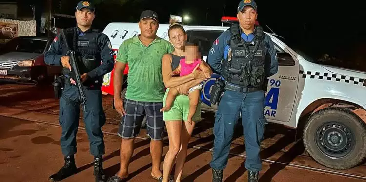 Policiais salvam bebê de 10 meses que estava engasgado com besouro em Ulianópolis
