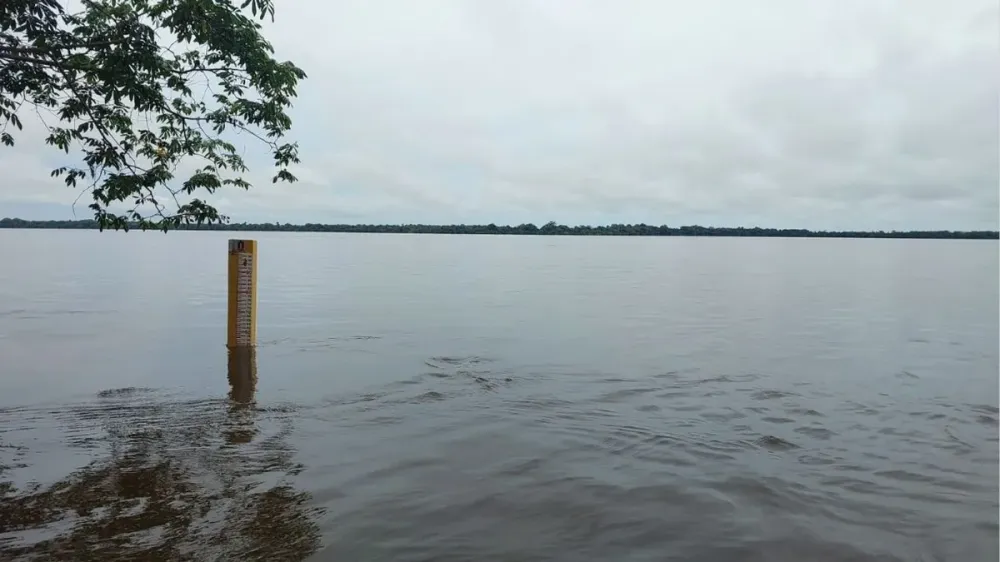 Chuvas intensas elevam nível do Rio Tocantins em Marabá