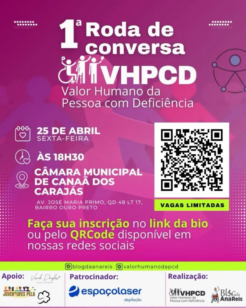 1ª RODA DE CONVERSA NO MUNICÍPIO REÚNE ESPECIALISTAS E EMPRESAS PARA DISCUTIR ACESSIBILIDADE, DIREITOS E OPORTUNIDADES.