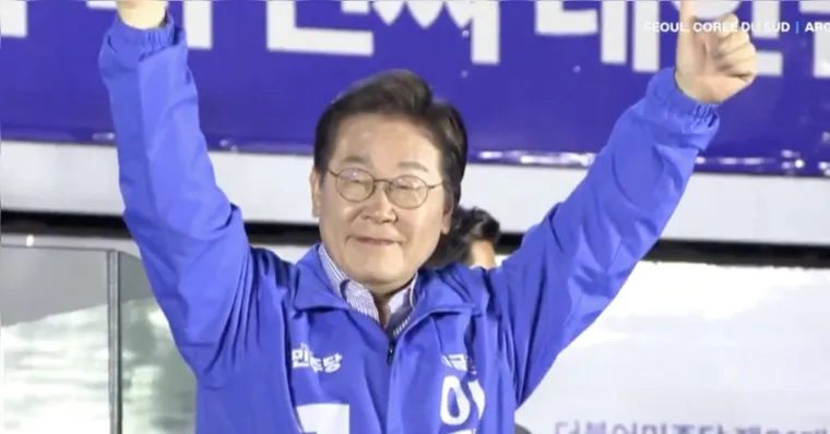 Novo presidente disse querer buscar diálogo e paz com a Coreia do Norte | (Reprodução/X)
