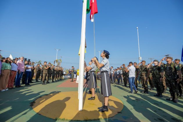 Ato Cívico marca a abertura da Semana da Pátria em Canaã dos Carajás