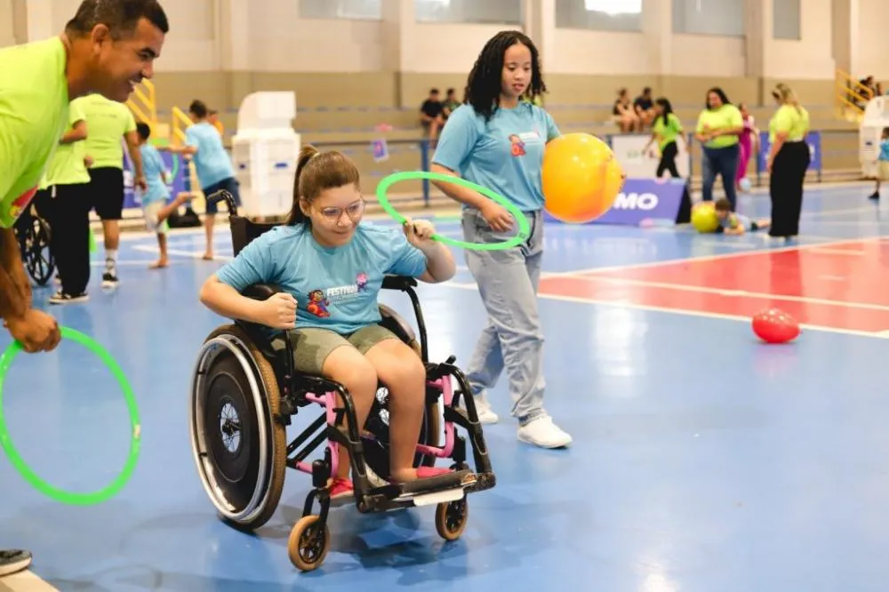 Canaã dos Carajás sedia Festival Paralímpico pela primeira vez participantes dão show