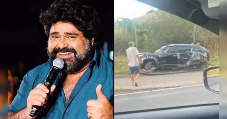 Cantor Fabiano Menotti sofre grave acidente a caminho do Rio