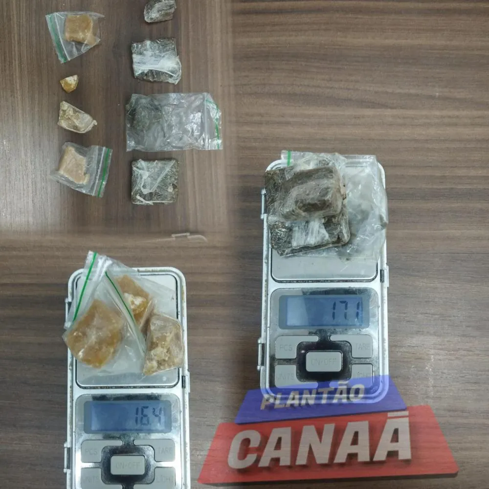  Homem é preso por tráfico de drogas durante ronda da PM em Canaã dos Carajás