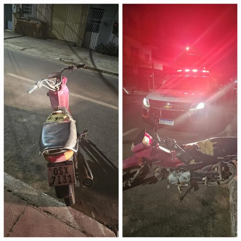 Polícia Militar recupera motocicleta furtada em Canaã dos Carajás