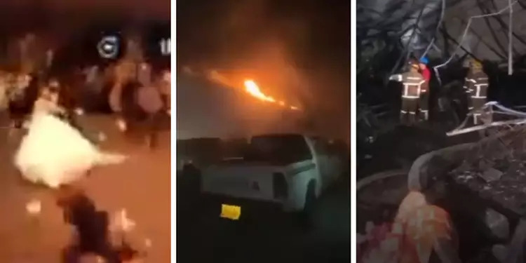 Incêndio em festa de casamento mata 113 pessoas e deixa 150 feridas