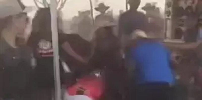 Cavalgada em Jacundá termina em briga generalizada e viraliza