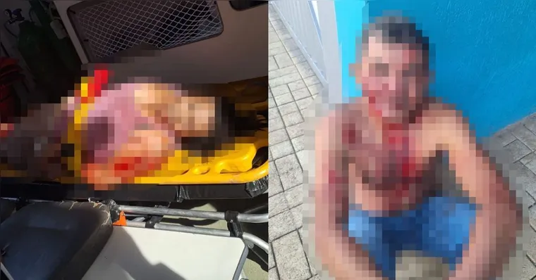 Vítima foi socorrida pelo Samu, mas não resistiu | Divulgação/PM