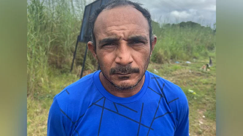 Sebastião estava com uma quantidade de maconha quando foi abordado/ Foto: Divulgação