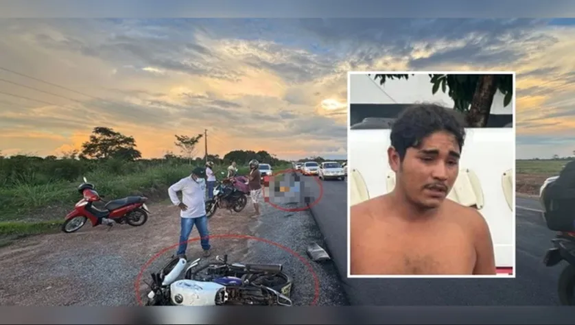 Jovem é perseguido e morto a tiros na BR-230, em São João do Araguaia. (Foto: Correio de Carajás)