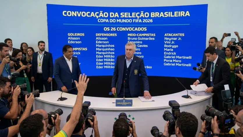 Ancelotti explica convocação de Neymar e afirma: “vai jogar se merecer”
