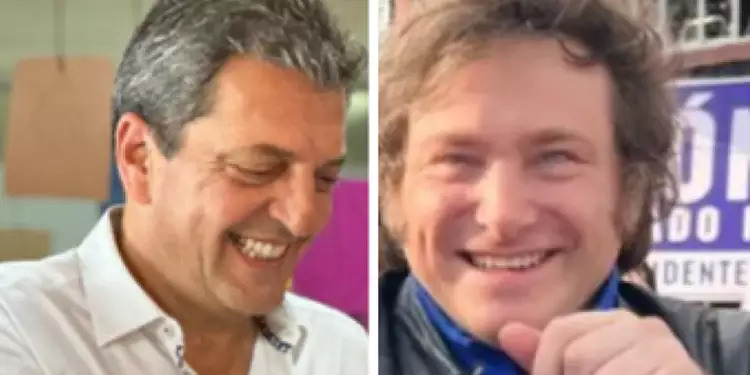 Sérgio Massa e Javier Milei disputarão 2º turno da eleição para Presidência da Argentina