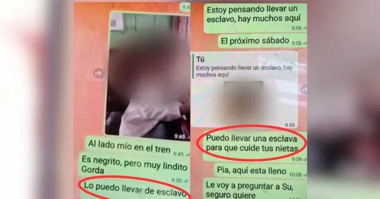 Turista argentino foi preso após compartilhar imagens de uma criança acompanhadas de mensagens de teor racista durante passeio turístico em Minas Gerais. | Reprodução/Itatiaia