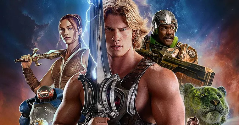 Nicholas Galitzine e Camila Mendes dão vida aos heróis de Eternia no aguardado live-action “Mestres do Universo” | Imagem/Divulgação