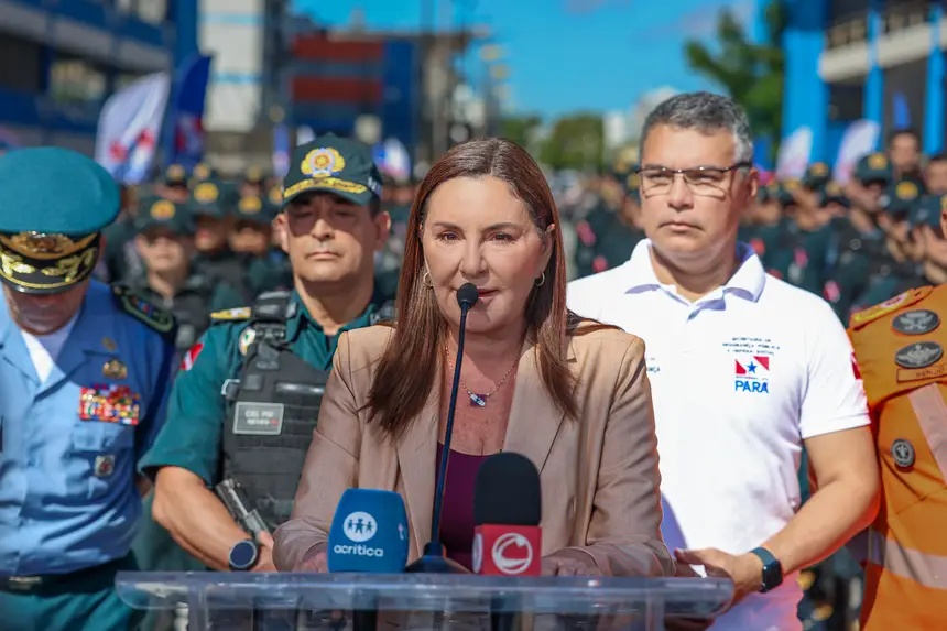 Governadora Hana Ghassan inicia terceira fase da operação 'Escudo Feminino' em todo o Pará