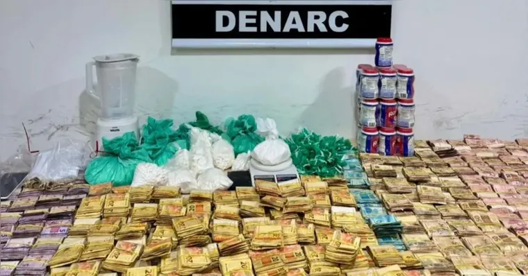 Cinco pessoas e R$ 329 mil são apreendidos em Belém e Ananindeua