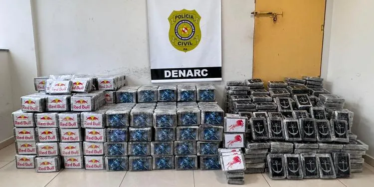 Em Moju, PC apreende mais de uma tonelada de cocaína em caminhão