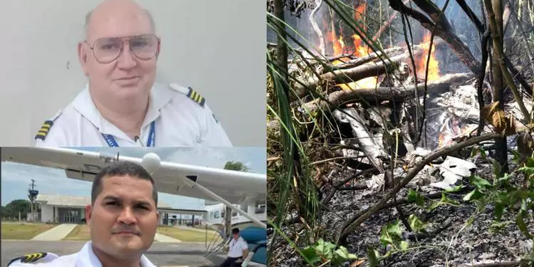Copiloto paraense morre após queda e explosão de avião no Acre