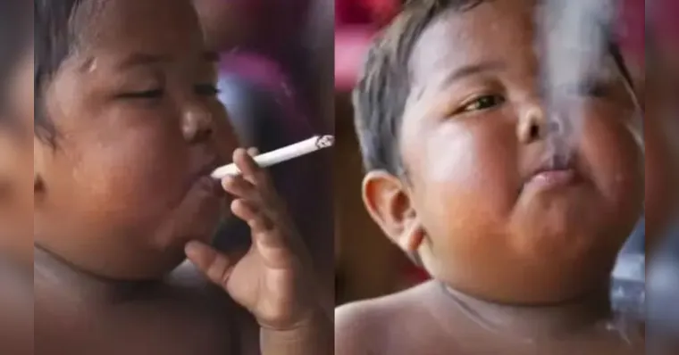 Segundo uma entrevista publicada pelo The Sydney Morning Herald em 2017, o primeiro cigarro teria sido dado pelo próprio pai. | ( Reprodução Redes Sociais )
