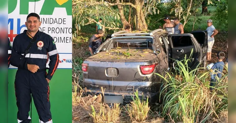 Motorista do Samu morre em grave acidente com carro na PA-253