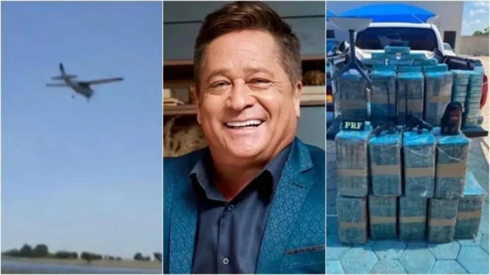 Tiros e mortes: avião com cocaína invade fazenda de Leonardo