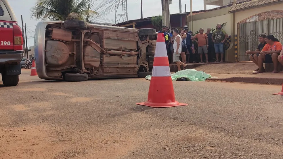Em Santarém, idosa morre atropelada por veículo na garagem da casa