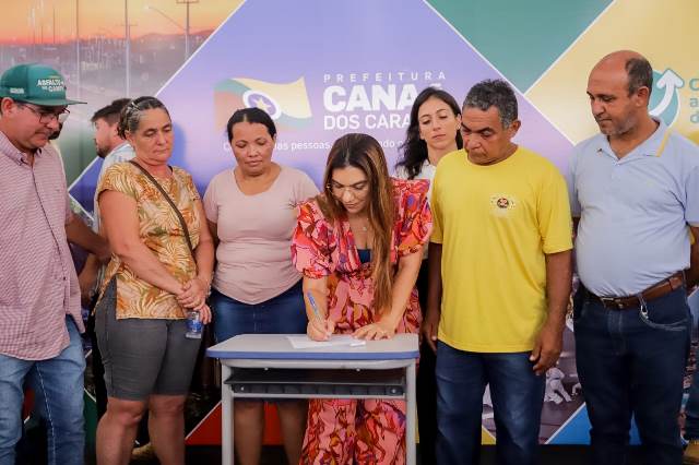 Josemira assina Ordem de Serviço para a climatização e ampliação da Feira do Produtor e Mercado Municipal