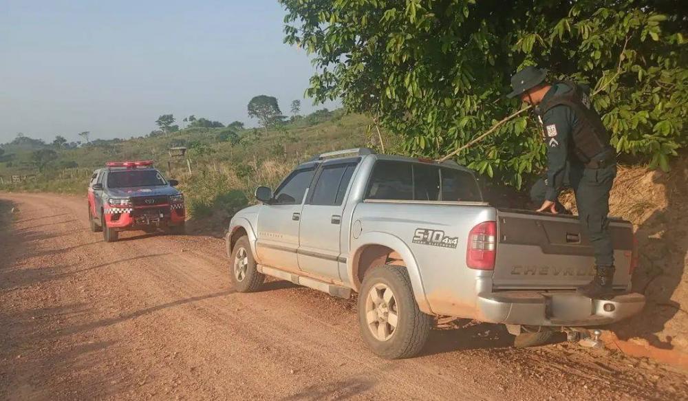 Caminhonete roubada no Pebas é achada em Xinguara