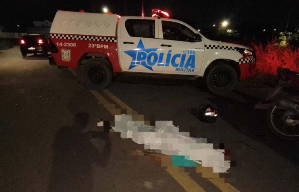 Motociclista morre no Dia de Natal, em Parauapebas