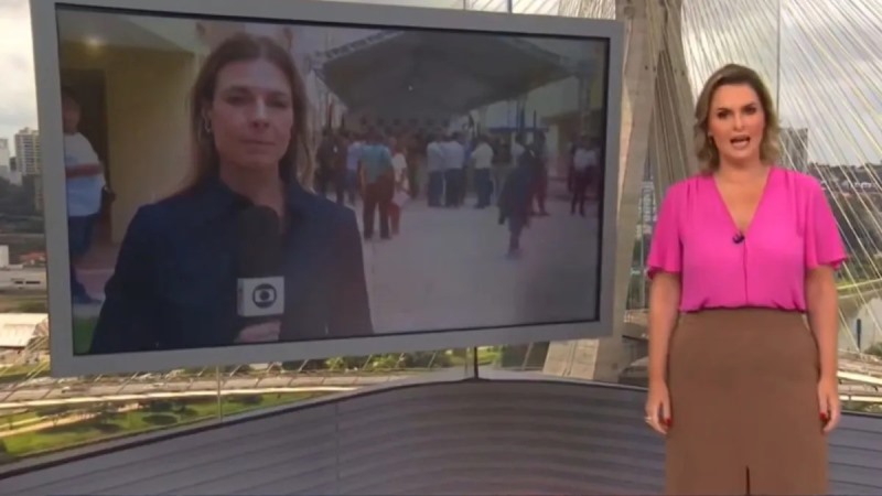 Repórter da Globo é chamada de 