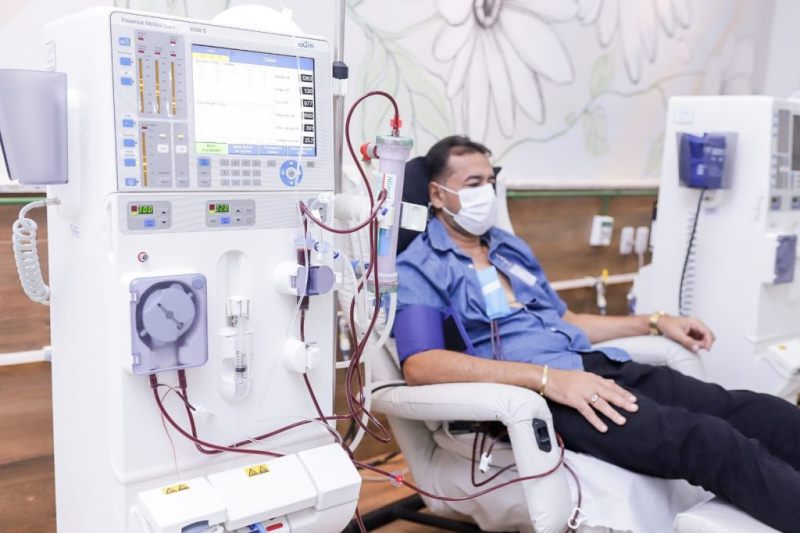 Pacientes contarão com tratamento de hemodiálise