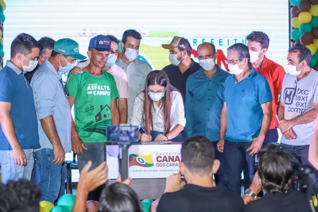 Prefeitura assinada a Ordem de Serviço para a construção do Complexo Esportivo na Vila Planalto