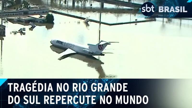 Elon Musk e dono da Apple anunciam ajuda ao Rio Grande do Sul | SBT Brasil