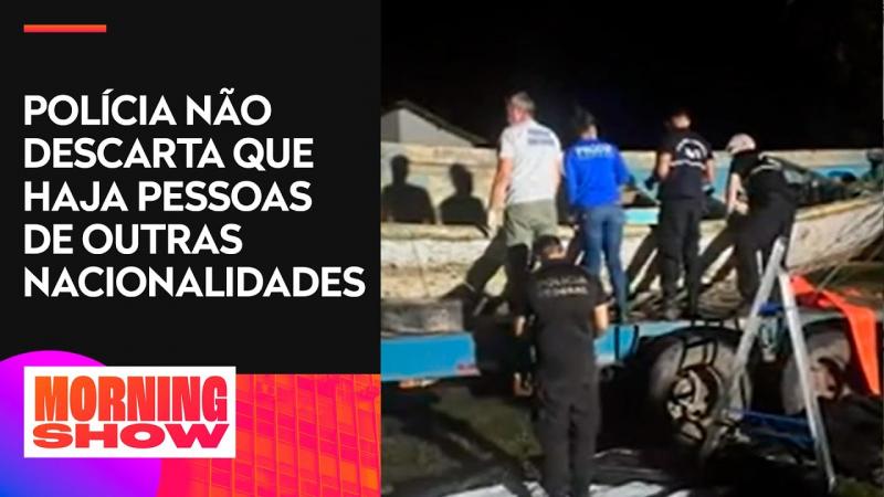 Corpos encontrados em embarcação à deriva no Pará seriam de africanos